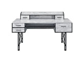 Safea Antique White & Black Finish Desk Model 92802 By ACME Furniture